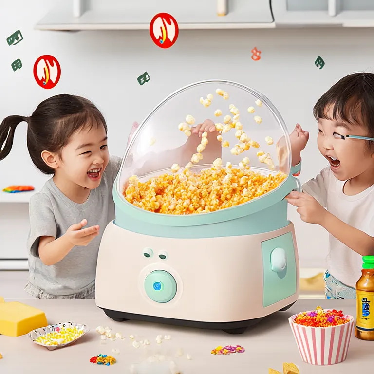 Popcorn and kids: fun recipes and cooking safety