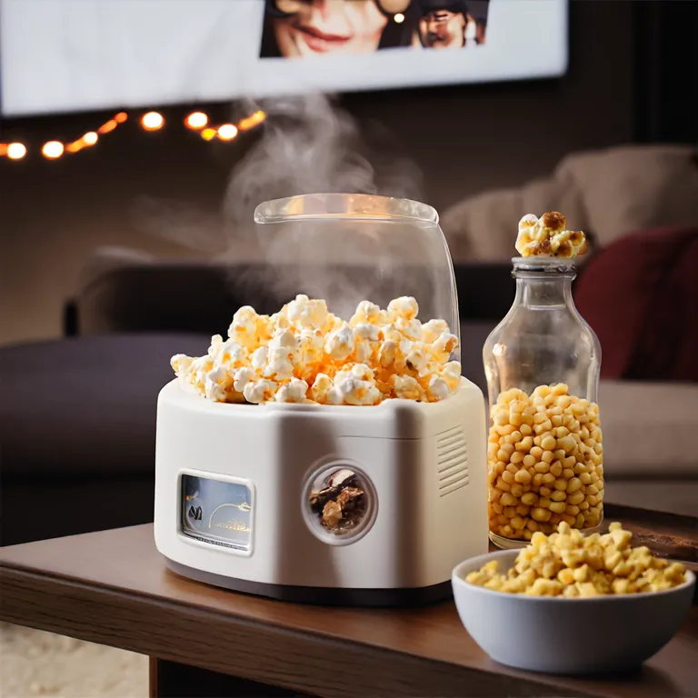 Movie night at home: using a mini electric popcorn maker for gourmet popcorn