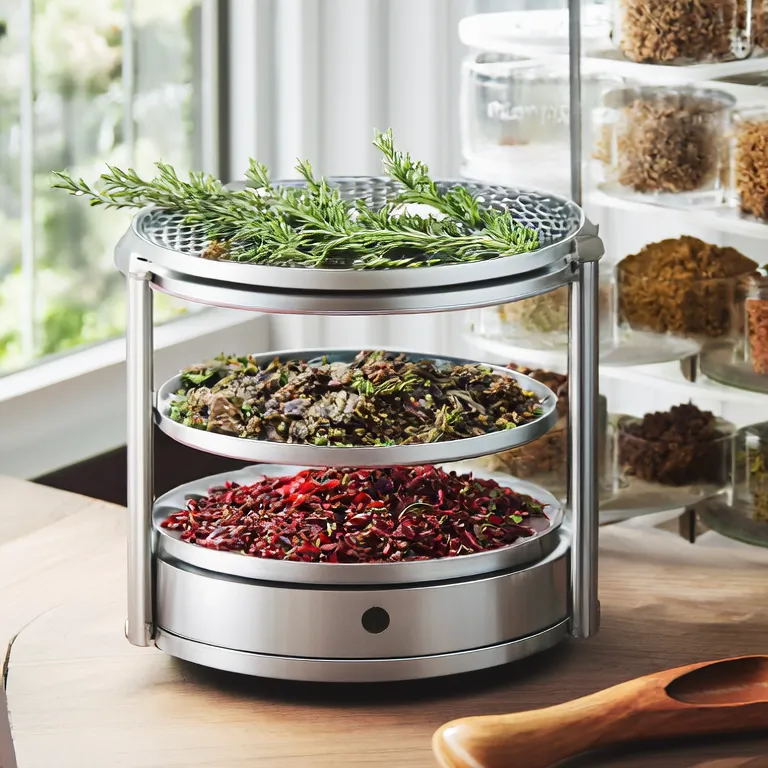 Herbs and spices: preserving your garden with a metal food dehydrator