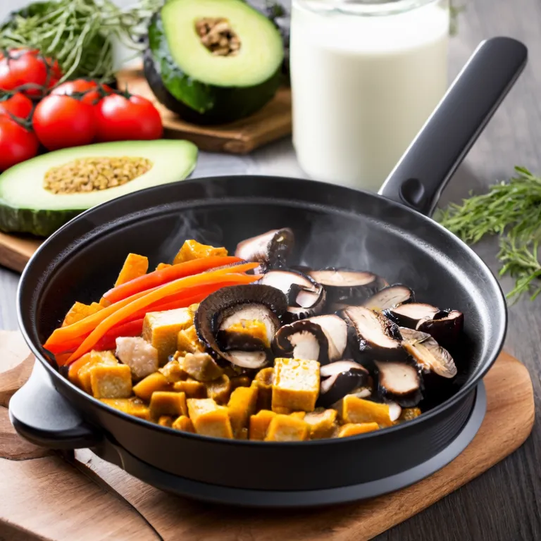 Vegetarian and vegan recipes perfectly suited for your electric frying pan