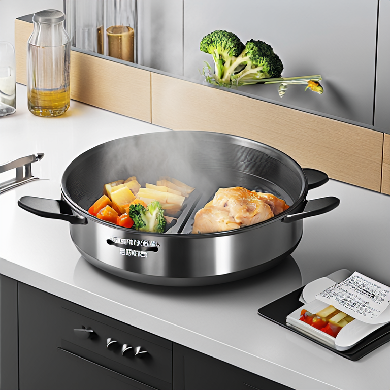Electric Frying Pan for Meal Prepping