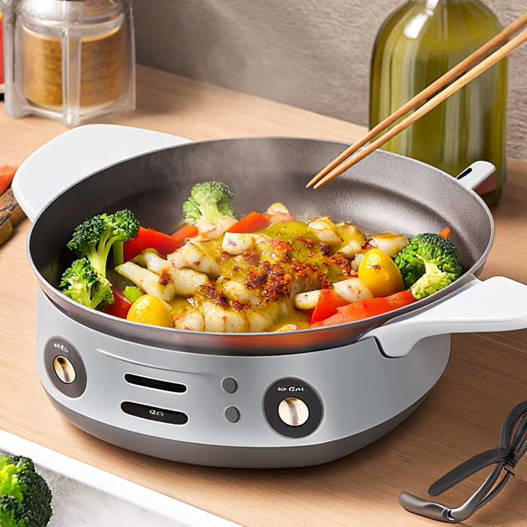 Harmony Hearth Electric Frying Pan