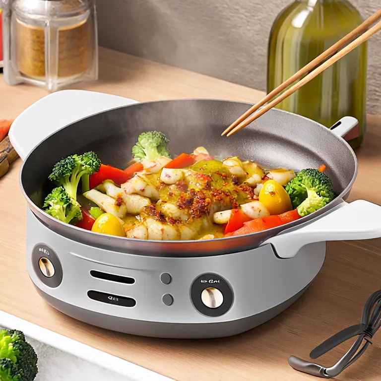 Healthy stir-fries in your electric frying pan: less oil, more flavour