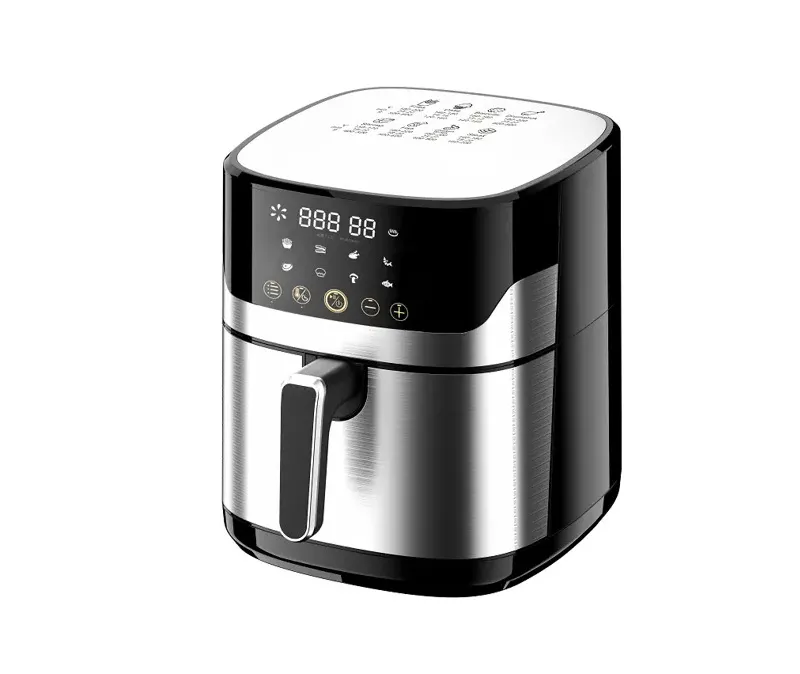 Stainless with Window Air Fryer