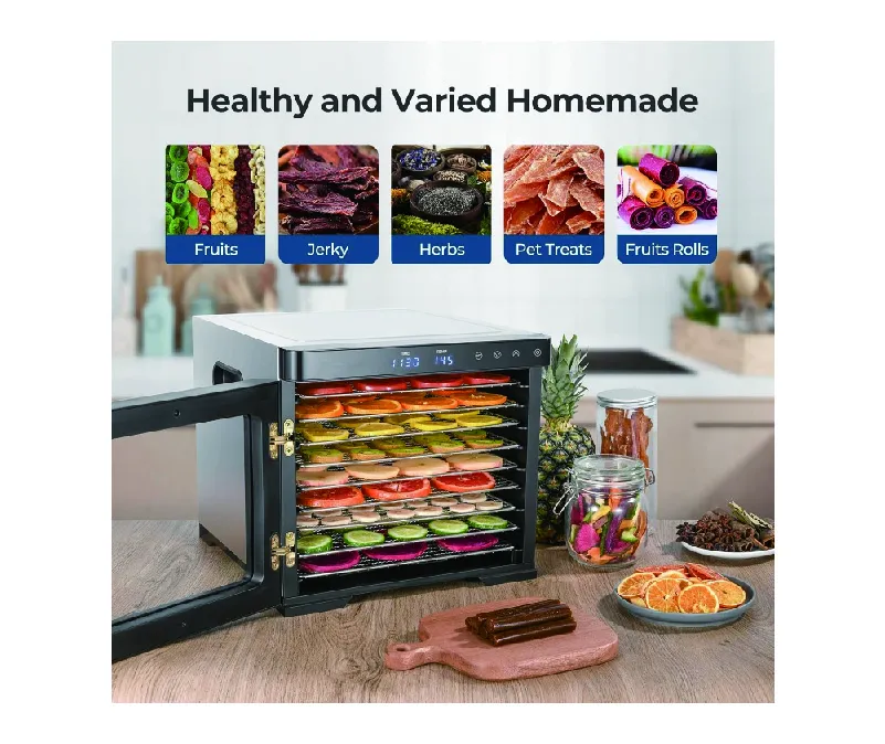 Food Dehydrator Machine Stainless Steel Trays Dehydrators for Food