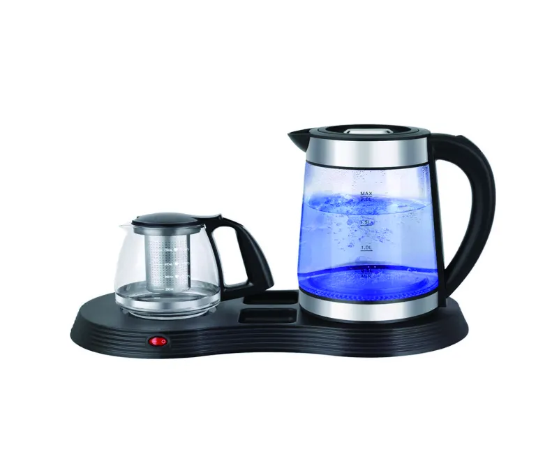 Electric glass tea set