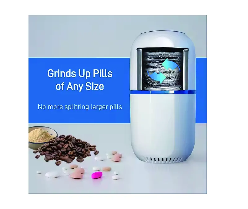 Professional Electric Pill Grinder Crusher Coffee Mill Molino De Granos De Cafe Custom Herb Grinder