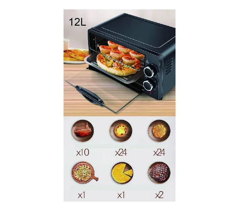 12L Double Layer Baking Electric Oven