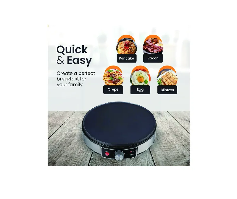 Electric Crepe Maker Nonstick Multi-Function Tortilla