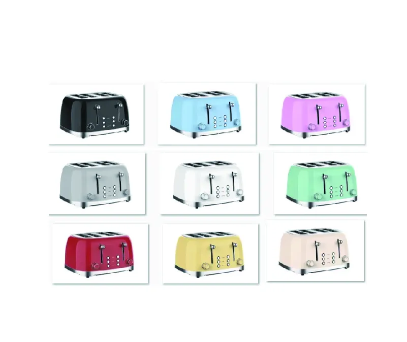 Stainless Steel 4 Slice Toaster