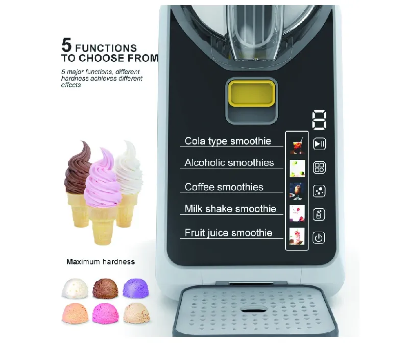 Portable Slush Machine Multifunctional Ice Cream Freezing Machine