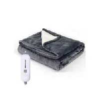 Electric blanket heating throw