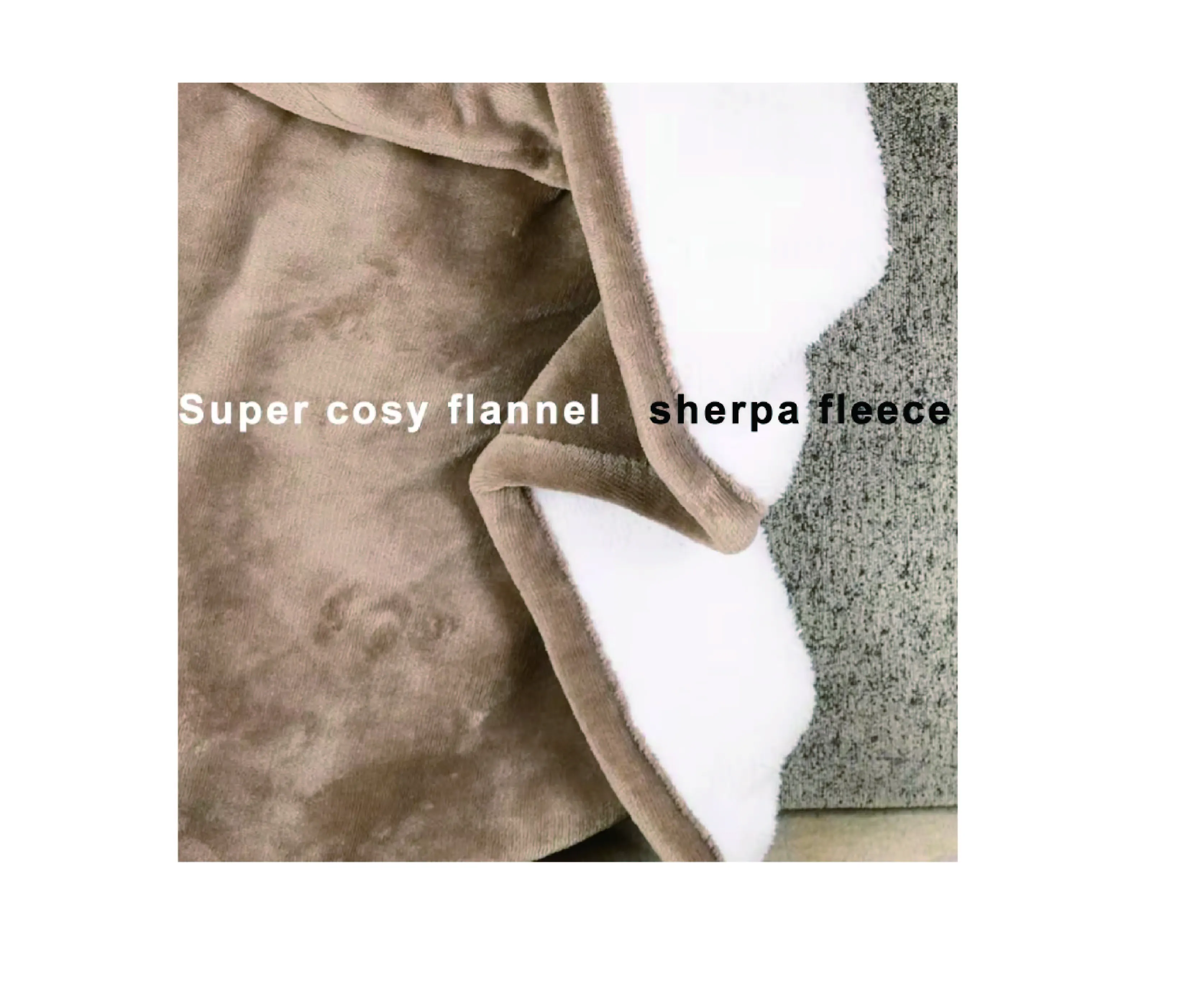 Throw Blanket Flannel Soft Fleece Electric Blanket Warming 10 Heat Controller