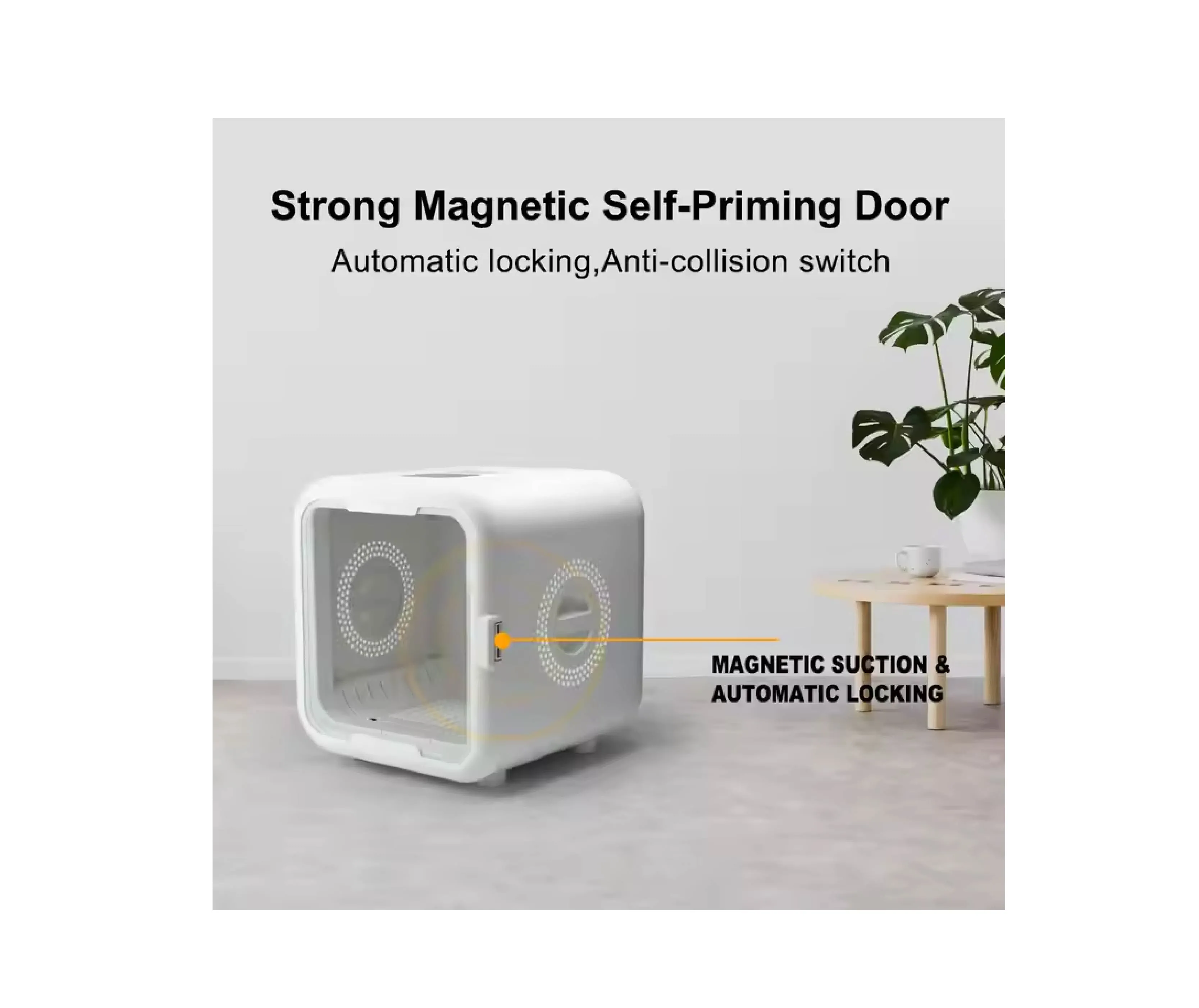 Automatic Pet Smart Temperature Control 360 Degree Drying Litter Box