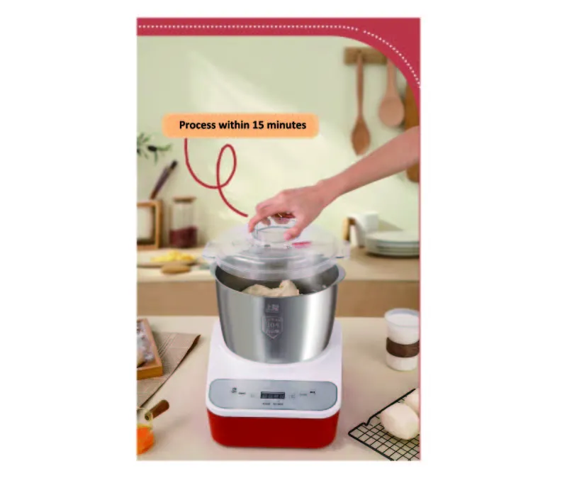 5L Electric Automatic Dough Maker Stainless Steel