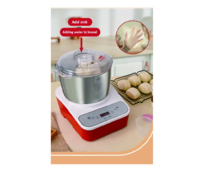 5L Electric Automatic Dough Maker Stainless Steel