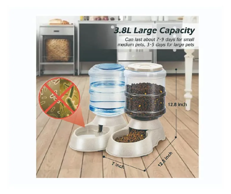 Automatic Cat Feeder and Water Dispenser