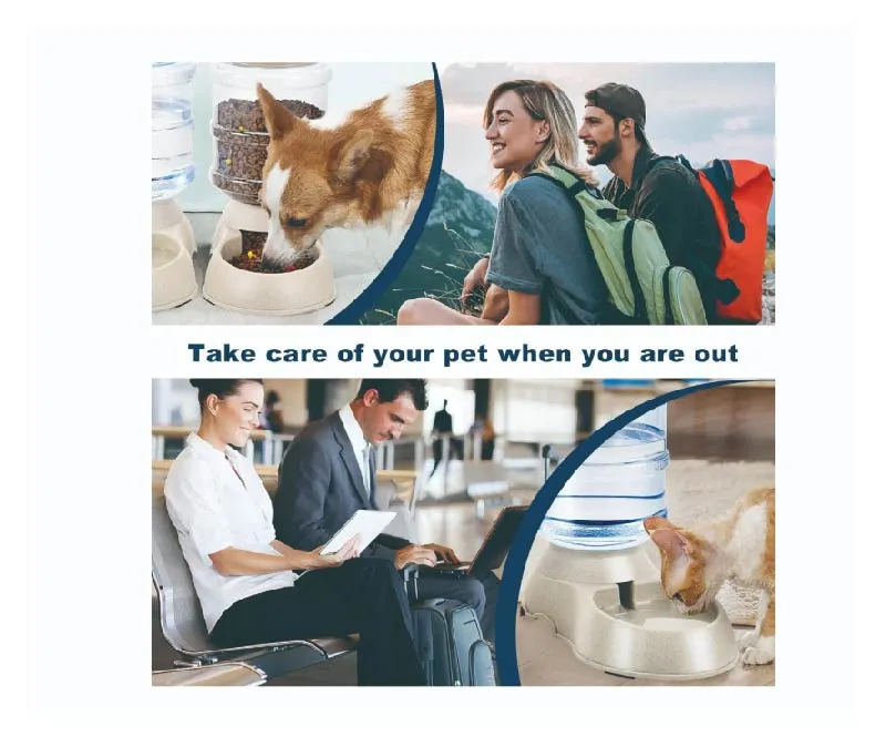 Automatic Cat Feeder and Water Dispenser